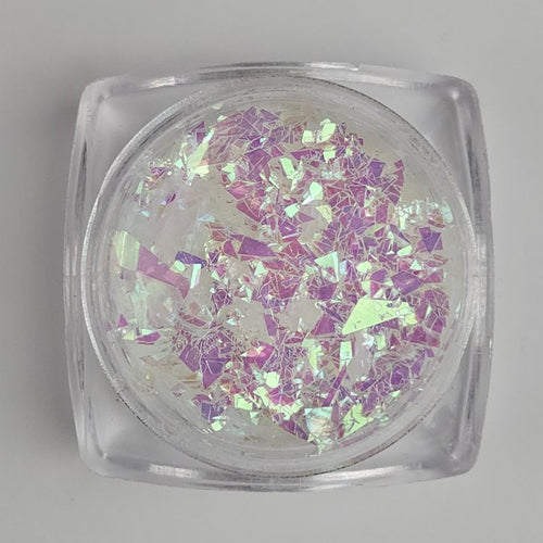 Bild 1 in Galerieansicht laden. Nail Art Flakes mit Farbwechsel 03) Pink