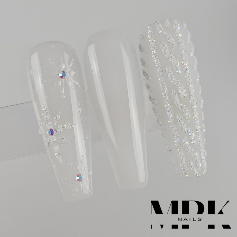No File Builder Gel Milky Ice