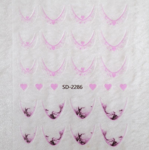 Bild 1 in Galerieansicht laden. Nail Sticker French Smile Line B237