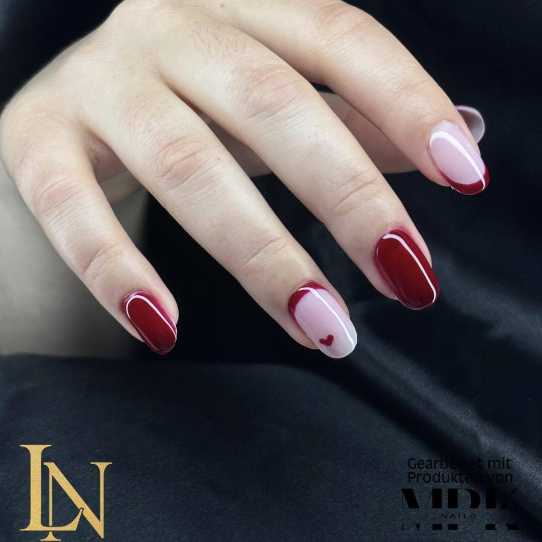 Deluxe Farbgel 354 Dark Red