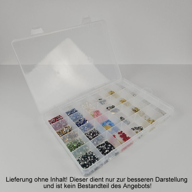 Aufbewahrungsbox leer, 24 Fächer