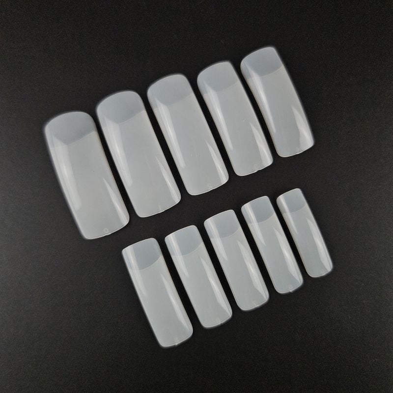500 Nageltips Europäische Form natur