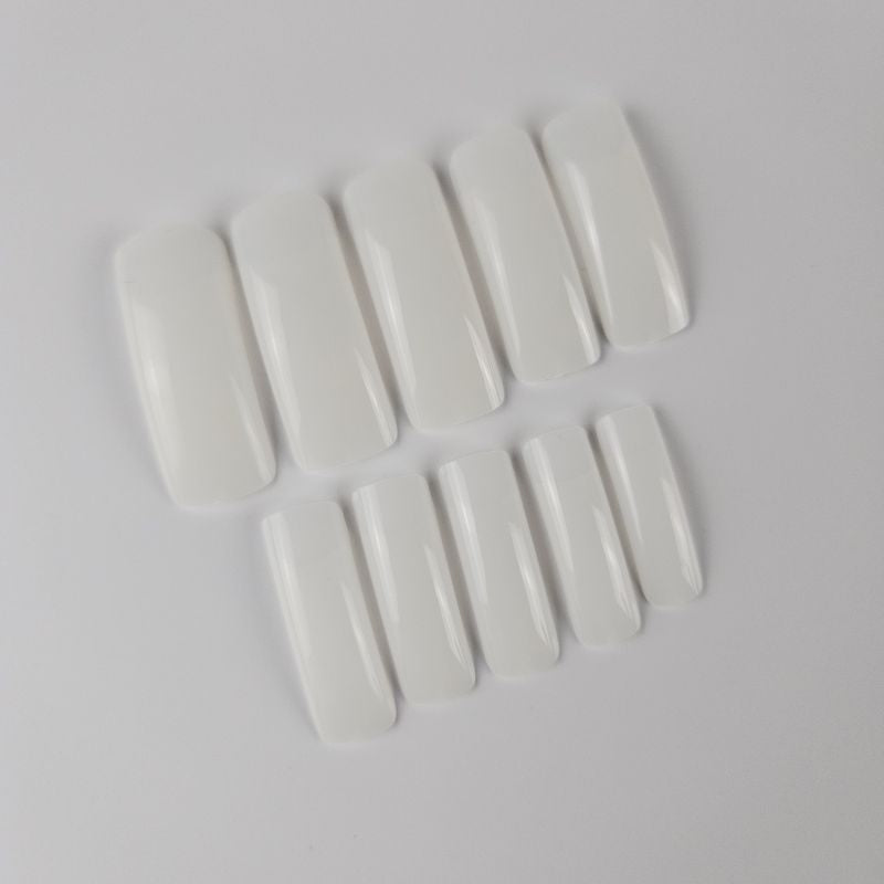 500 Nageltips Europäische Form natur