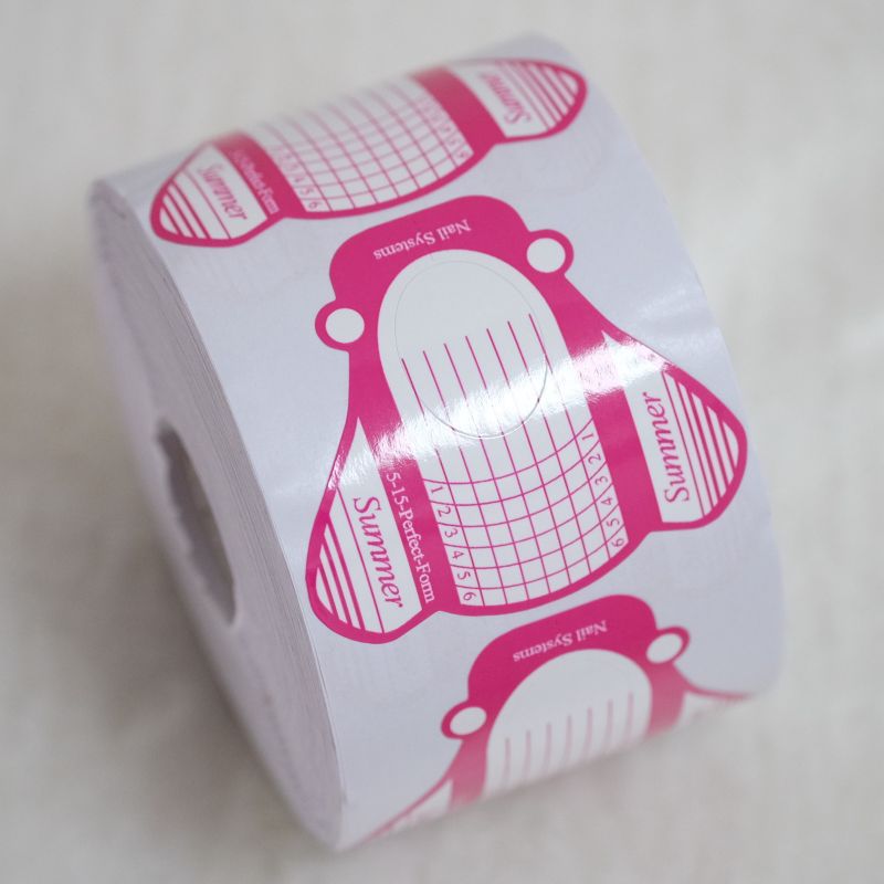 500 Modellier Schablonen - Extra breit pink
