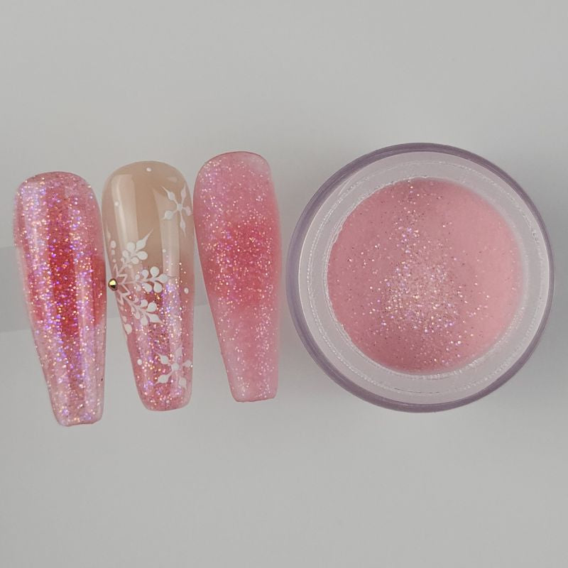 Farb-Acryl 58 Mauve Glitter