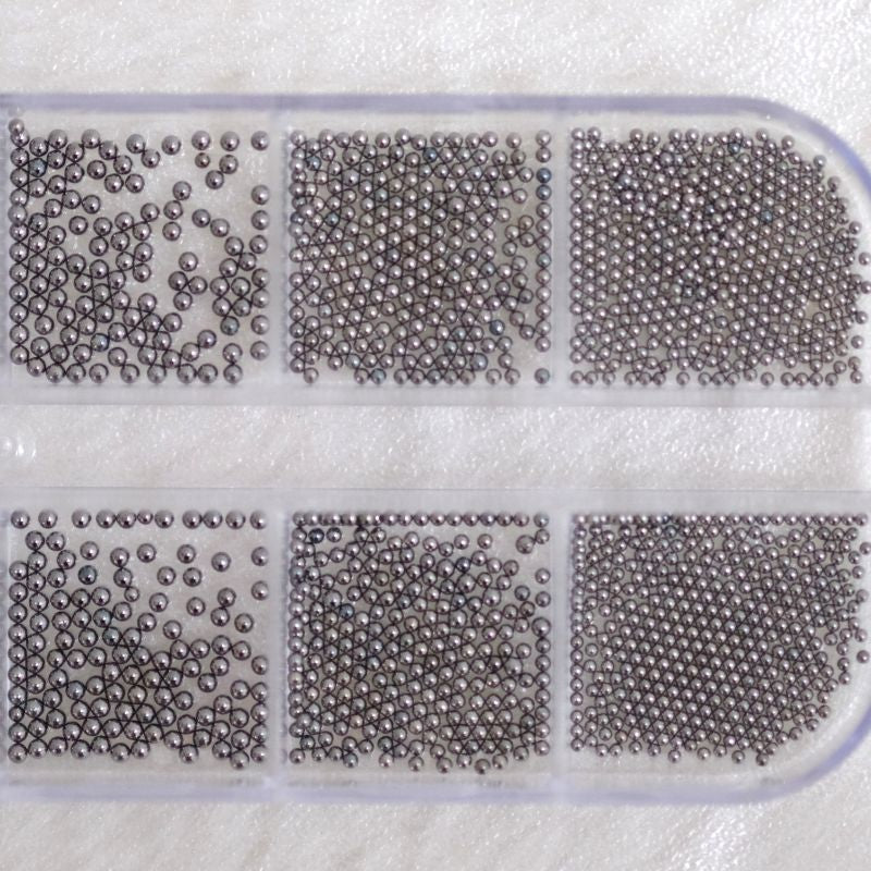 Nail Art Kaviar in Box anthrazit