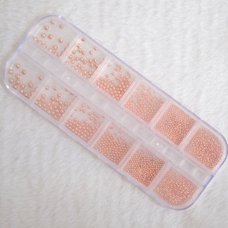 Nail Art Kaviar in Box rosegold