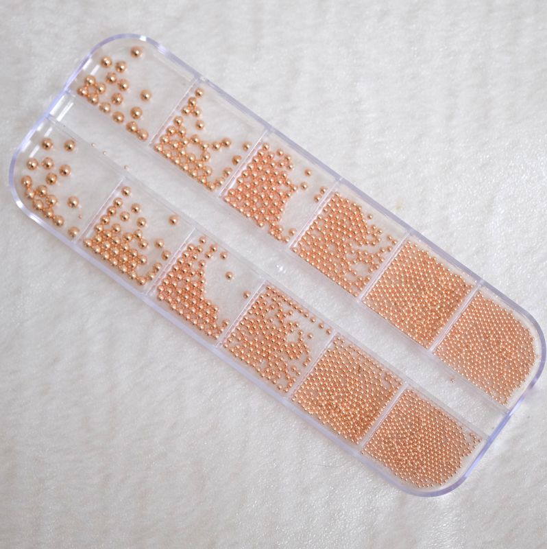 Nail Art Kaviar in Box rosegold
