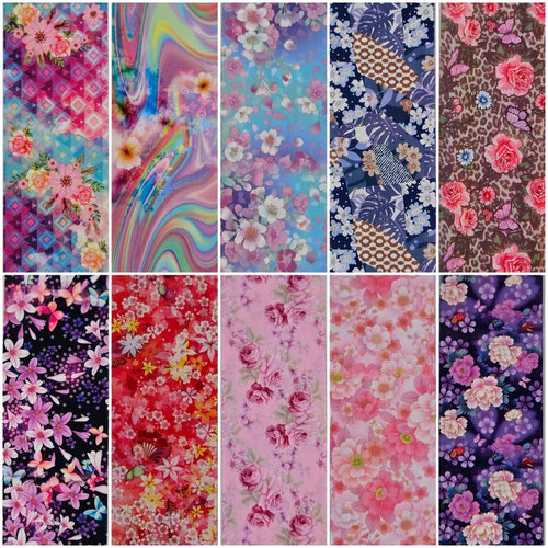 Bild 1 in Galerieansicht laden. 10x Nailart Transfer Folie in Box #9-07