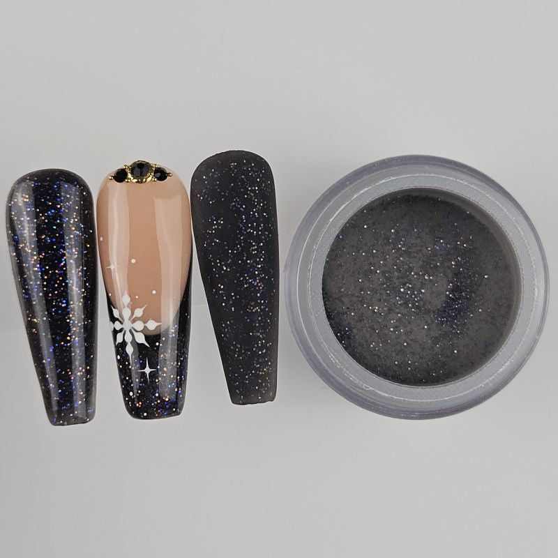 Farb-Acryl 02 Black Glitter