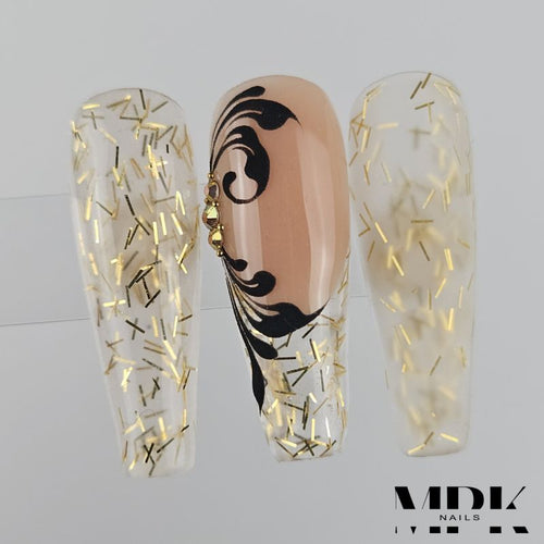Bild 1 in Galerieansicht laden. Farb-Acryl 20 Confetti Gold
