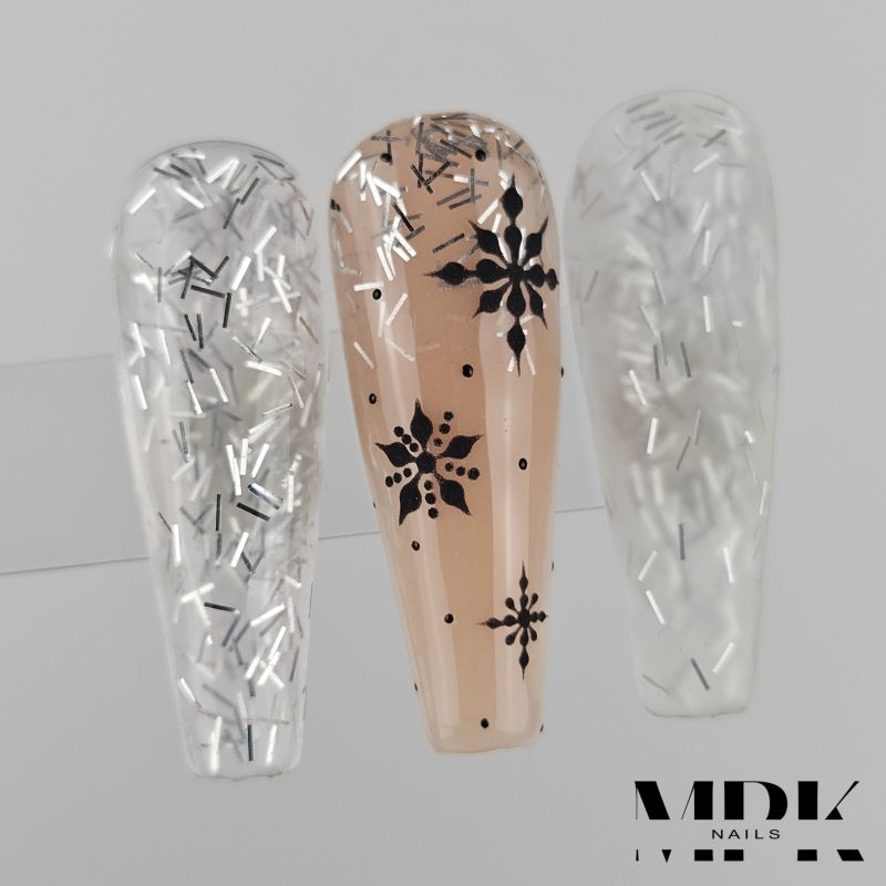 Farb-Acryl 34 Confetti Silver