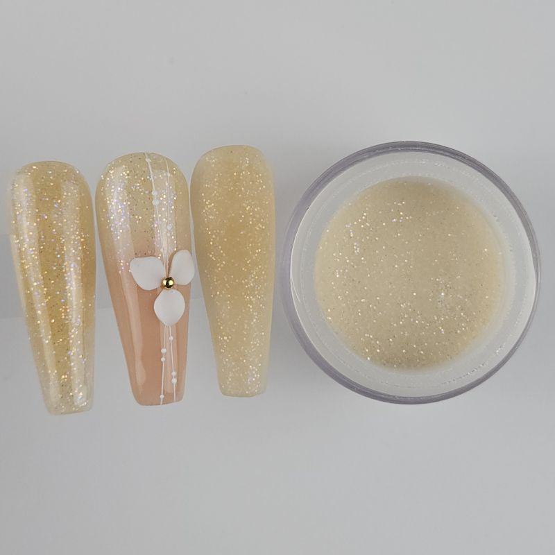 Farb-Acryl 04 - Gold Glitter