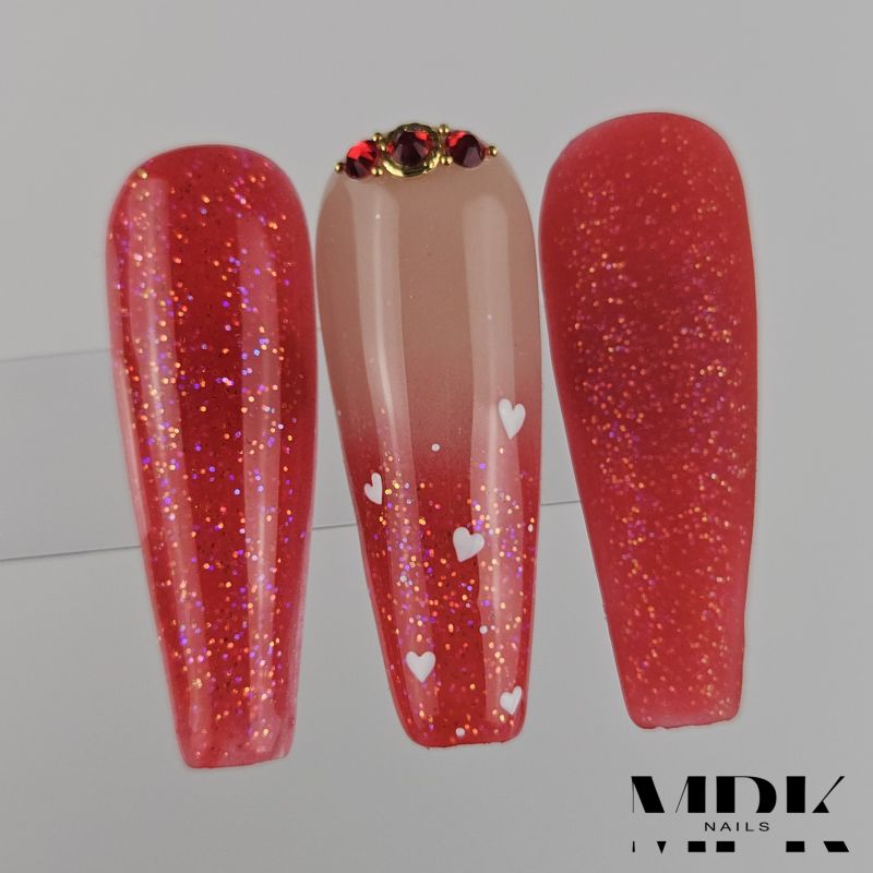 Farb-Acryl 07 - Fuchsia-Glitter
