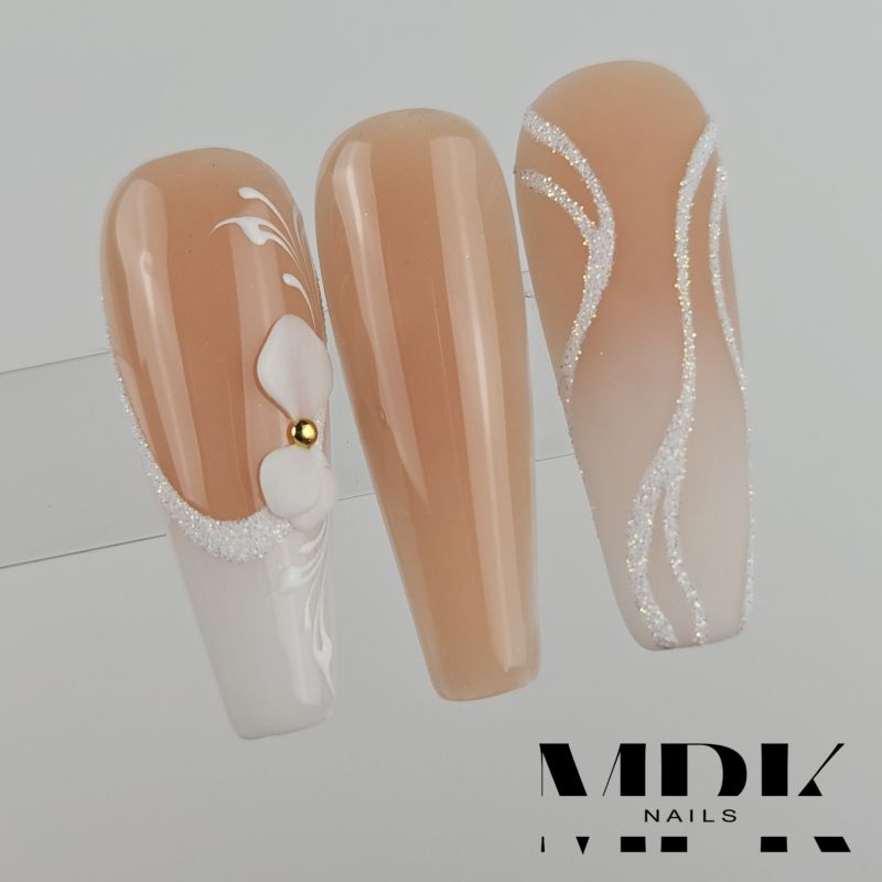 Acrylpuder Cover Peach 20gr. - ABVERKAUF