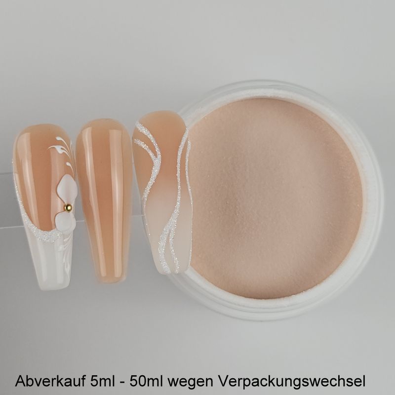 Acrylpuder Cover Peach 20gr. - ABVERKAUF