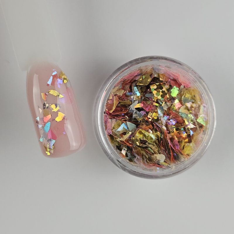 Nail Art Glitter Flakes MIX