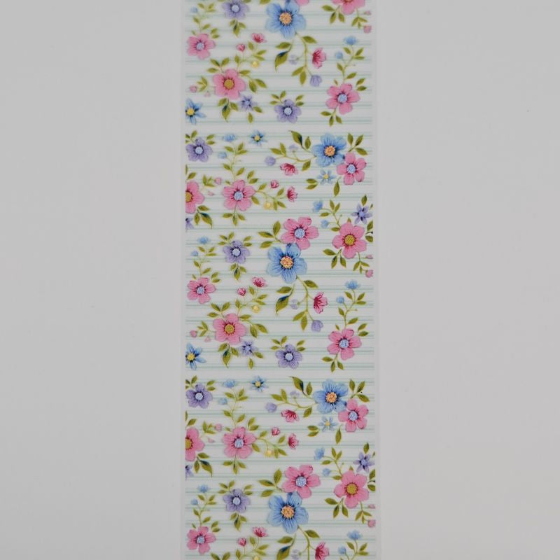 10x Nailart Transfer Folie in Box #Flowers