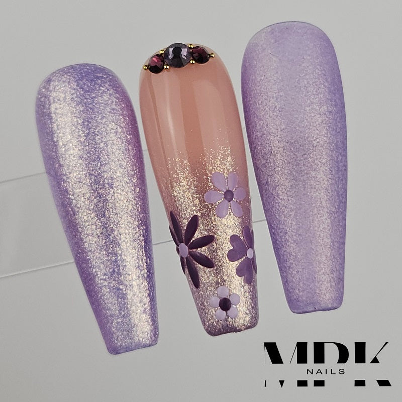 Luxury Farbgel Goldy Lavender