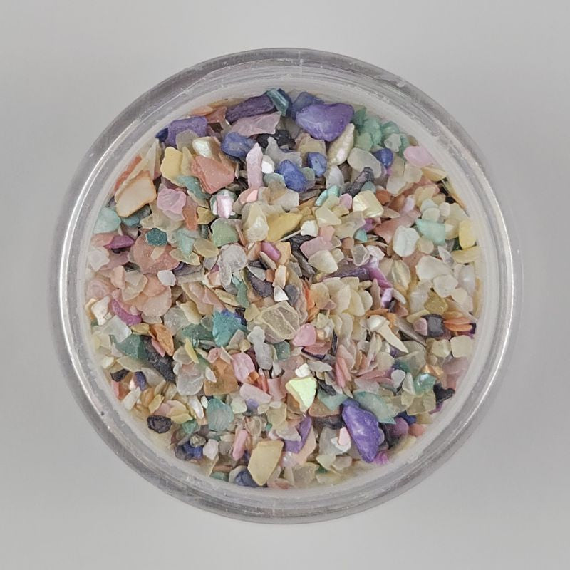 Nail Art Muschelsplitter Mix
