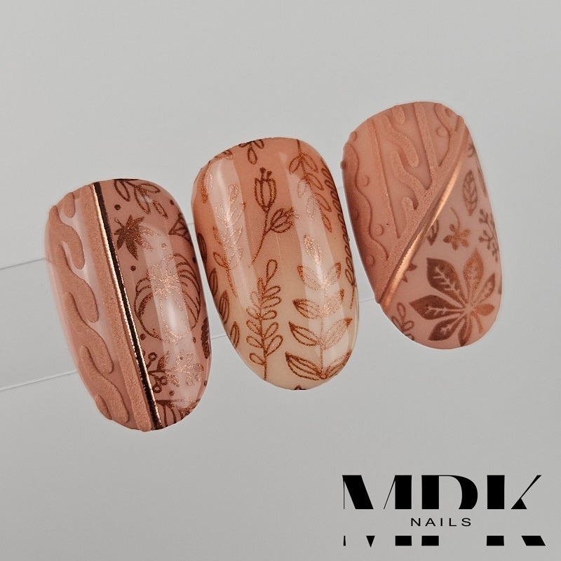 Stamping Lack 10ml 12 Kupfer metallic