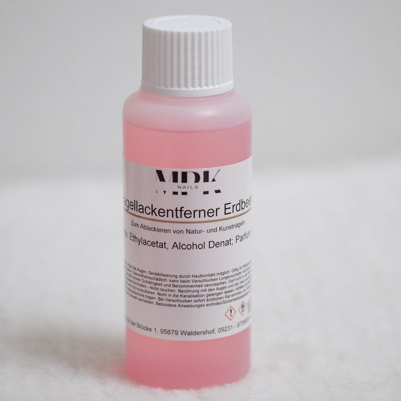 Nagellackentferner acetonfrei Erdbeere