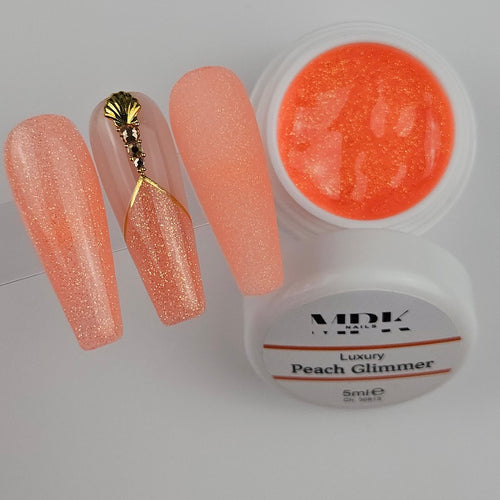 Bild 1 in Galerieansicht laden. Luxury Farbgel Peach Glimmer