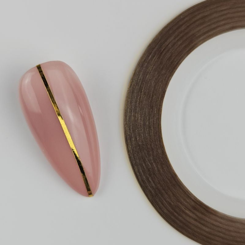 Nailart Zierstreifen  gold