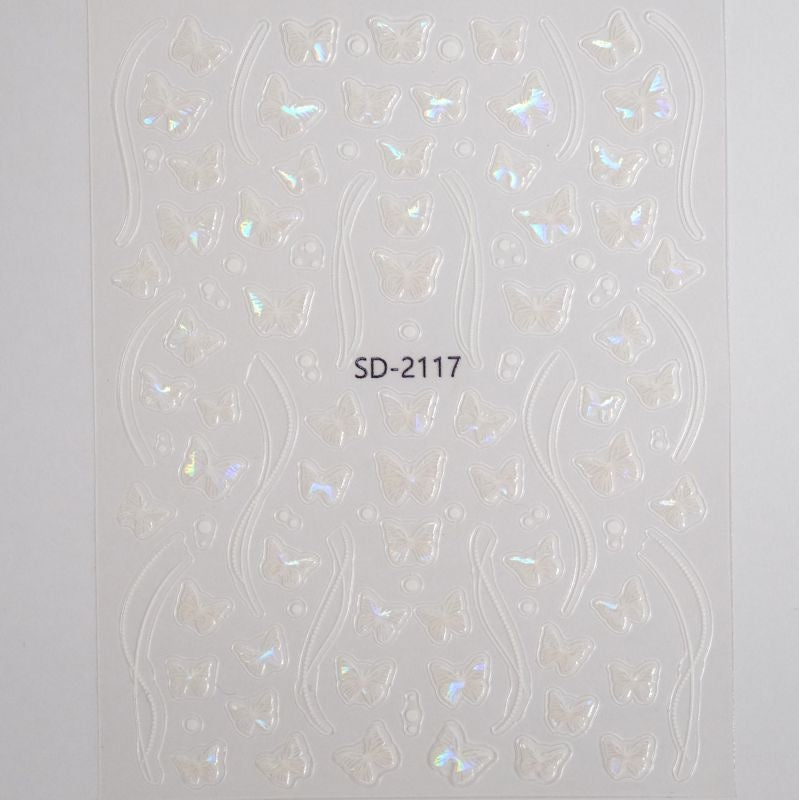 Nail Sticker B215 irisierend