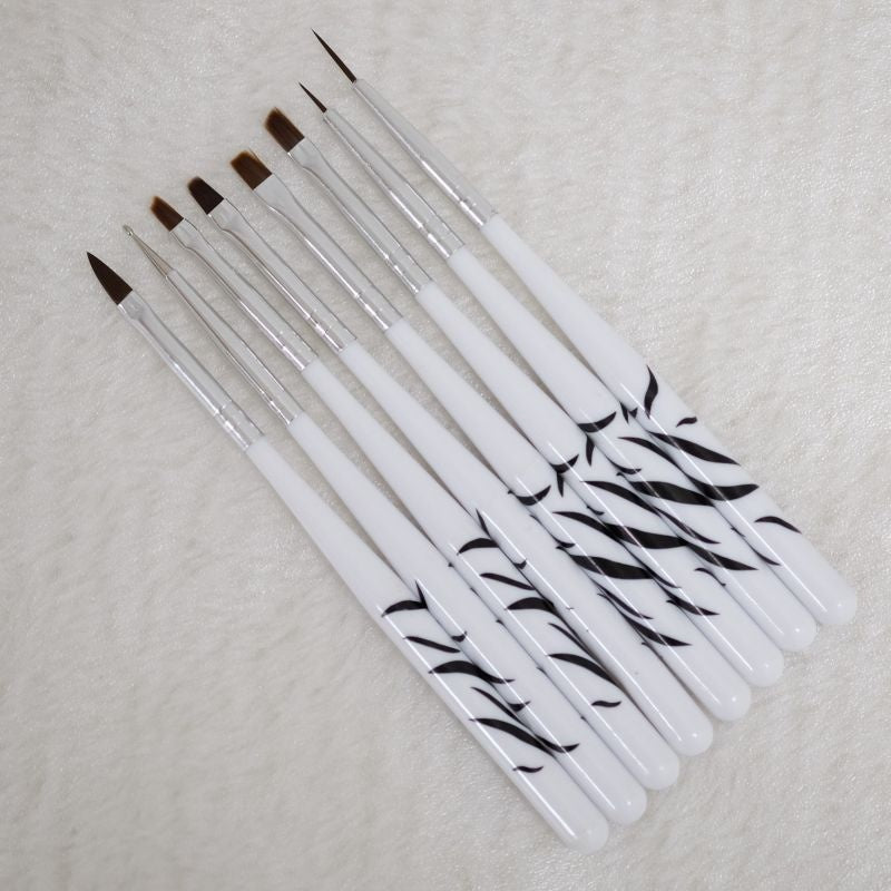 Pinsel-Set 8teilig, Zebra