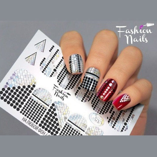 Nail Wraps Galaxy G55