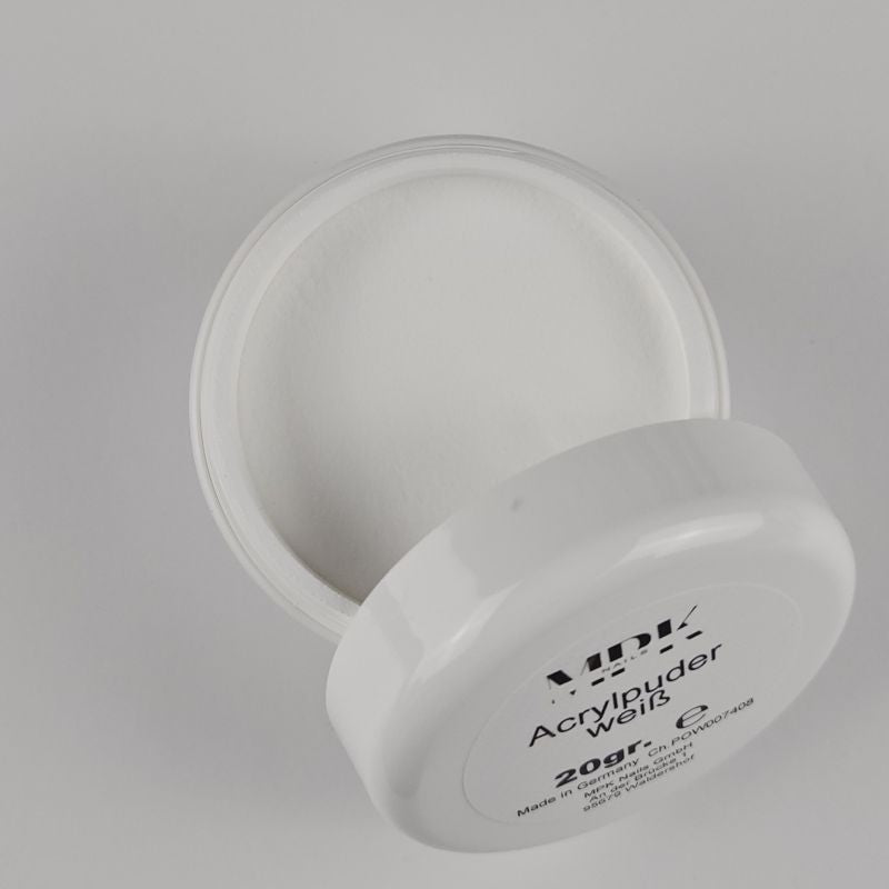Acrylpuder Weiß 20gr. - ABVERKAUF