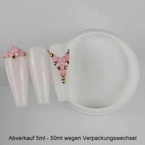 Bild 1 in Galerieansicht laden. Acrylpuder Weiß 20gr. - ABVERKAUF